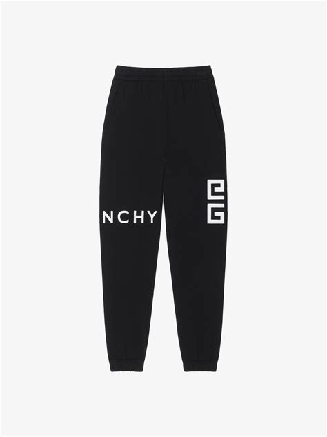 givenchy black joggers|GIVENCHY 4G slim fit jogger pants in fleece .